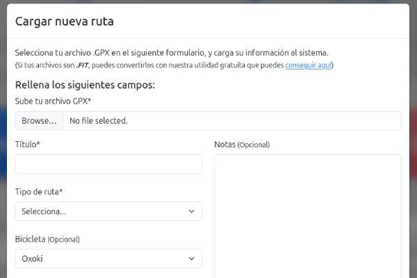 Importar rutas en Avarts